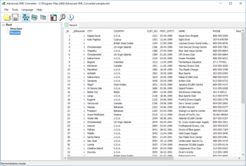 Advanced XML Converter screenshot