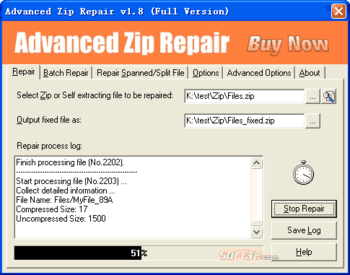 Advanced Zip Repair screenshot 3