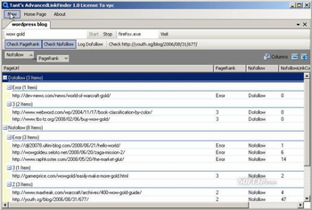 AdvancedLinkFinder screenshot 3