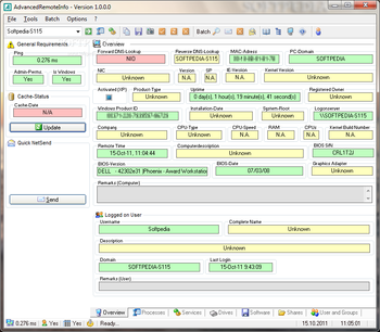 AdvancedRemoteInfo screenshot