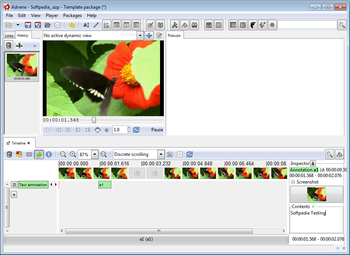 Advene screenshot
