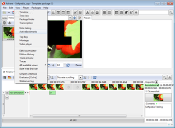 Advene screenshot 4