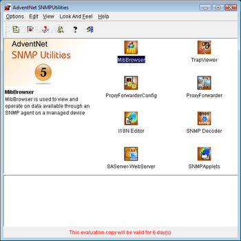Adventnet SNMP Utilities screenshot