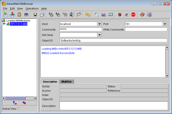 Adventnet SNMP Utilities screenshot 2