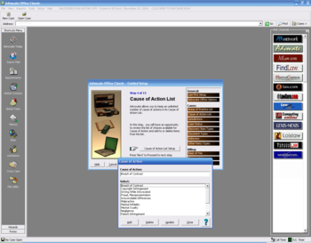 Advocate Office Classic screenshot 2