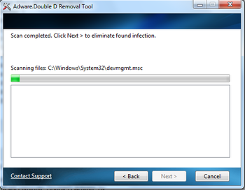 Adware.Doubled Removal Tool screenshot