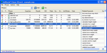 AdWords Clever Wizard screenshot 2