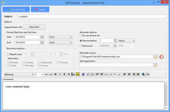 ADYcontacts screenshot 2