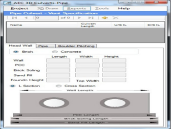 AEC 3D Culverts-Pipe screenshot