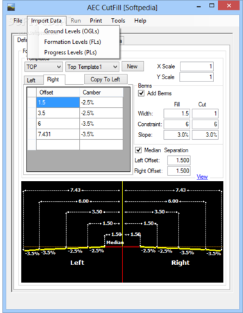 AEC CutFill screenshot 2