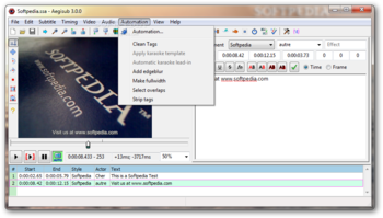 Aegisub screenshot 8