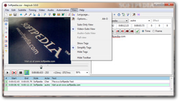 Aegisub screenshot 9