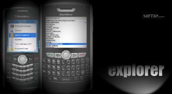 Aerize Explorer for T-mobile BlackBerry Curve 8320 screenshot 2