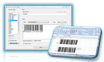Aeromium Barcode Fonts screenshot 2