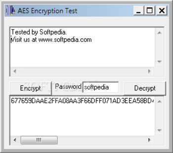 AES Encryption Test screenshot