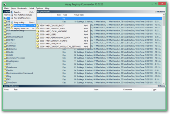 Aezay Registry Commander screenshot 3