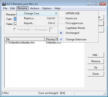 A.F.5 Rename your files screenshot 2