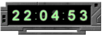 A.F.8 Digital Clock screenshot