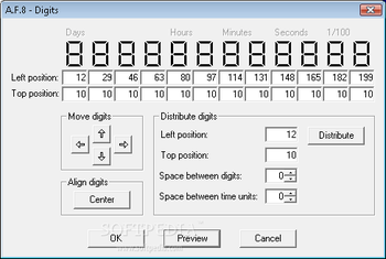 A.F.8 Digital Clock screenshot 3