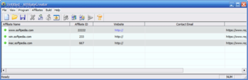 Affiliate Creator screenshot