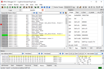 Affinic Debugger screenshot