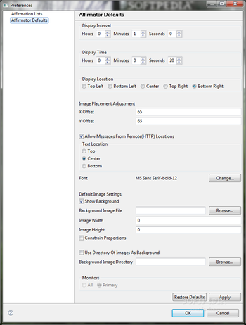 Affirmator screenshot 3