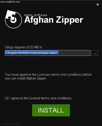 Afghan Zipper 2014 screenshot