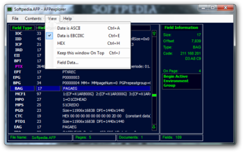 AFPexplorer screenshot 3