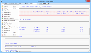 AFPviewer screenshot