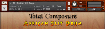 African Slit Drum screenshot