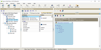 Agama Web Menus screenshot 3