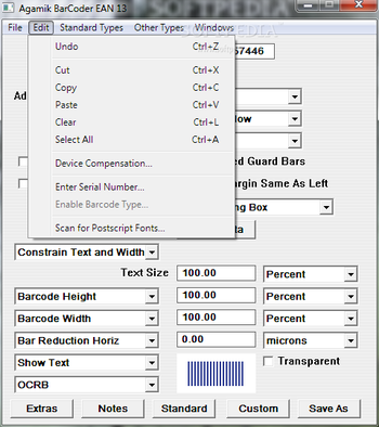 Agamik BarCoder screenshot 4