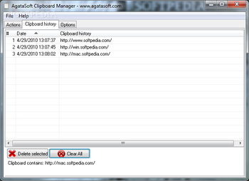 AgataSoft Clipboard Manager screenshot 3