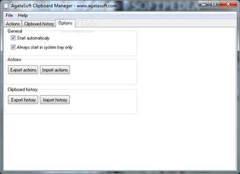 AgataSoft Clipboard Manager screenshot 4