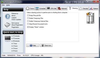 AgataSoft Shutdown Pro screenshot 5