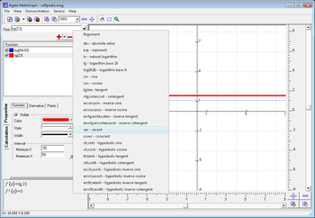 Agate MathGraph screenshot 3