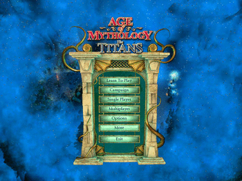 Age of Mythology the Titans Custom Christmas menus by The Vandhaal screenshot 3