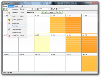 Agenda screenshot 3