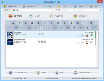 AgendaSIC screenshot