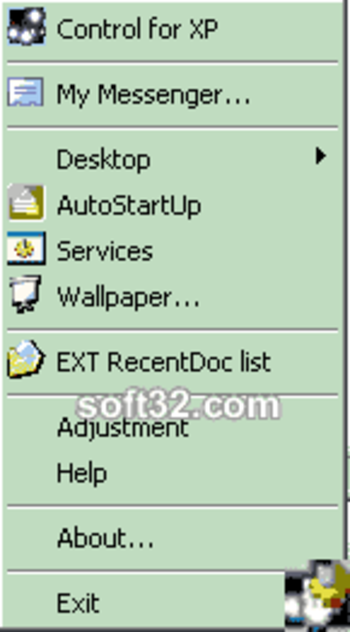 AgentTray for 2000-XP screenshot