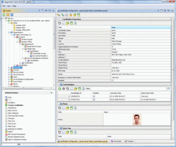 AggreGate Time and Attendance screenshot