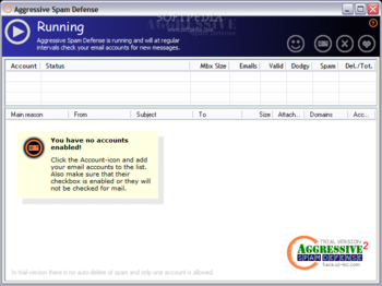 Aggressive Spam Defense screenshot