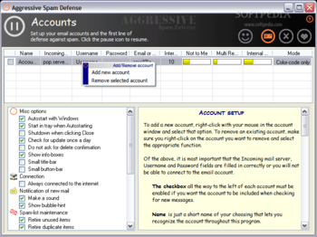 Aggressive Spam Defense screenshot 2