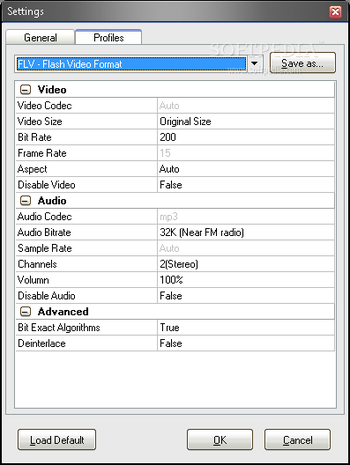 Agile FLV Video Converter screenshot 2