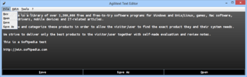 Agilitext Text Editor screenshot 2