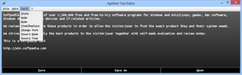 Agilitext Text Editor screenshot 4