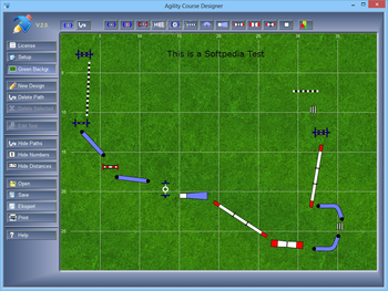 Agility Course Designer screenshot