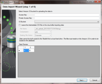 Aginity Workbench for RedShift  screenshot 2