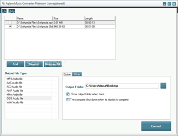 Aglare Music Converter Platinum screenshot 7