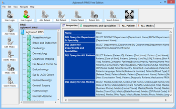 Aglowsoft PIMS Free Edition screenshot